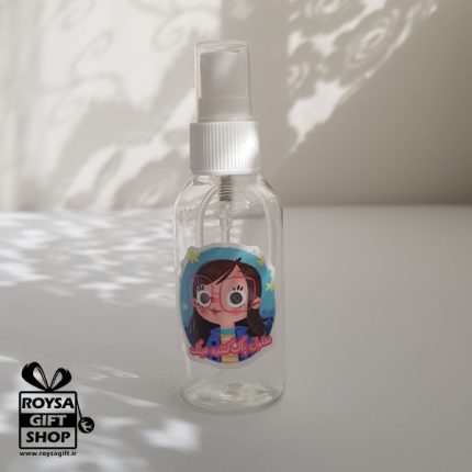بطری اسپری کوچک طرح دختر خوشحال