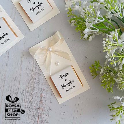گیفت شکلات عقد و عروسی