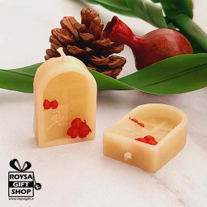 شمع طرح طاق یلدایی