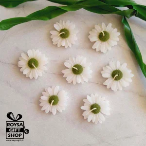 شمع طرح گل مارگریت