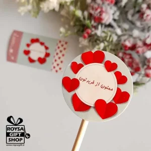 برچسب دایره 4 سانت تم عاشقانه و ولنتاین (2)